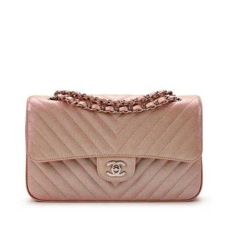 chanel classic flap rose gold hardware|best Chanel flap.